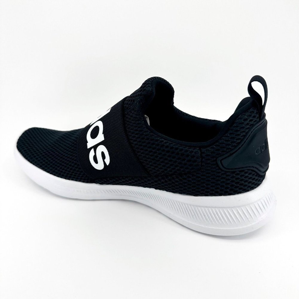 Adidas Lite Racer Adapt 4.0 Black White Mens Slip On Running Shoes H04343 - Picture 3 of 6